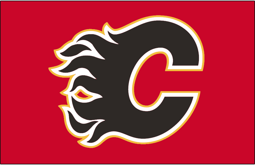 Calgary Flames 2003-Pres Jersey Logo fabric transfer
